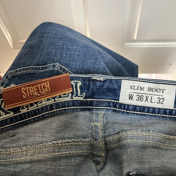 Axle Jeans Men’s Slim Boot Cut Size 36x32 NWT - Picture 8 of 8